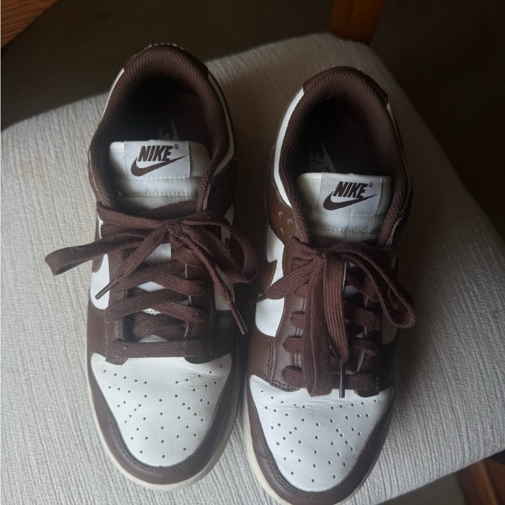Nike Women’s Dunks Brown and White